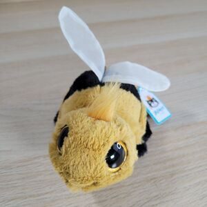 Jellycat Frizzles Bee Plush 6" Bumble Bee Stuffed Animal Toy Plushie Retired Tag